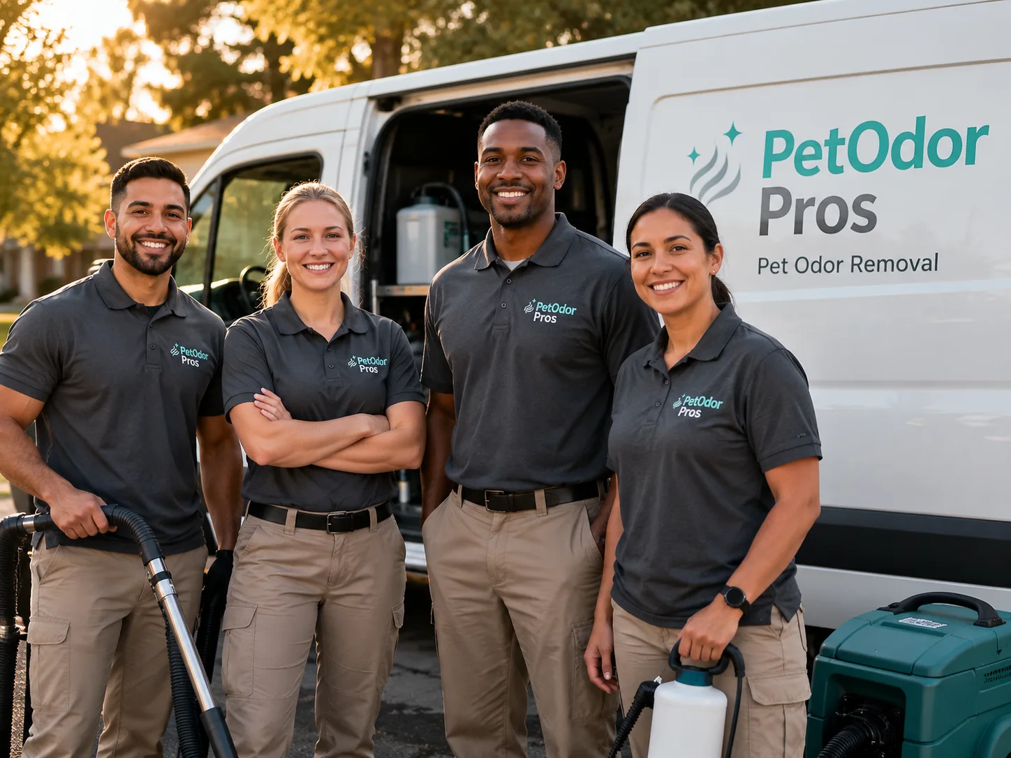 Pet Odor Removal team serving Schertz, TX